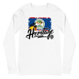 Heritage - Tee-shirt à manches longues unisexe Belize