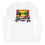 Heritage - Grenada Unisex Long Sleeve Tee - Trini Jungle Juice Store