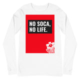We Soca - No Soca, No Life Unisex Long Sleeve Tee - Trini Jungle Juice Store