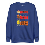 Christmas - Hops, Ham and Chow Chow Unisex Premium Sweatshirt