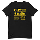 A Product of Grenada - Grenadian Unisex T-Shirt (Yellow Print) - Trini Jungle Juice Store