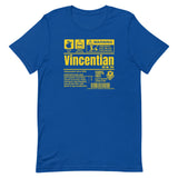 A Product of St. Vincent and The Grenadines - Vincentian Unisex T-Shirt (Yellow Print)