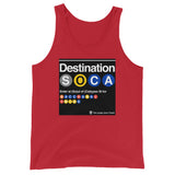 Trini Jungle Juice Transit - Destination SOCA Débardeur unisexe