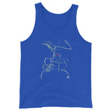 Traditional Mas Characters - Dame Lorraine Unisex Tank Top