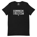 Dictons des Caraïbes - Correck a raison T-shirt unisexe