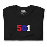 LOCAL - Indicatif régional 501 Belize T-shirt unisexe