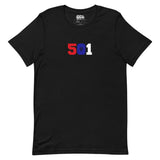 LOCAL - Indicatif régional 501 Belize T-shirt unisexe