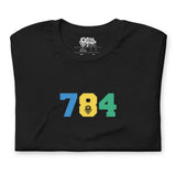 LOCAL - Indicatif régional 784 Saint-Vincent-et-les Grenadines T-shirt unisexe