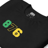 LOCAL - Indicatif régional 876 Jamaïque T-shirt unisexe