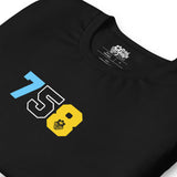 LOCAL - Indicatif régional 758 Sainte-Lucie T-shirt unisexe