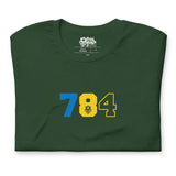 LOCAL - Indicatif régional 784 Saint-Vincent-et-les Grenadines T-shirt unisexe