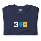 LOCAL - Indicatif régional 340 Îles Vierges américaines T-shirt unisexe
