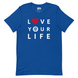 Caribbean Rich - Aimez votre vie T-shirt unisexe