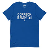 Dictons des Caraïbes - Correck a raison T-shirt unisexe