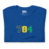 LOCAL - Indicatif régional 784 Saint-Vincent-et-les Grenadines T-shirt unisexe