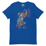 Personnages traditionnels du Mas - T-shirt unisexe indien fantaisie / indien rouge