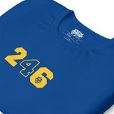 LOCAL - Indicatif régional 246 Barbade T-shirt unisexe