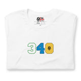 LOCAL - Indicatif régional 340 Îles Vierges américaines T-shirt unisexe