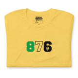 LOCAL - Indicatif régional 876 Jamaïque T-shirt unisexe