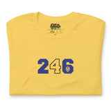 LOCAL - Indicatif régional 246 Barbade T-shirt unisexe