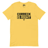 Dictons des Caraïbes - Correck a raison T-shirt unisexe