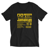 A Product of Jamaica - Jamaican Unisex V-Neck T-Shirt