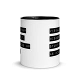Caribbean Rich - Visualise Your Highest Self Mug with Color Inside (Him)