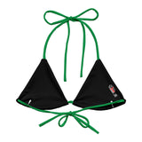 Island Flag - Guyana String Bikini Top