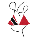 Island Flag - Trinidad and Tobago String Bikini Top