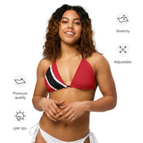 Island Flag - Trinidad and Tobago String Bikini Top