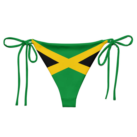 Island Flag - Bas de bikini à cordes Jamaïque