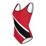 Island Flag - Maillot de bain une pièce pour jeunes de Trinité-et-Tobago