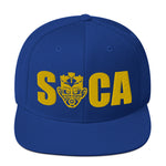 Choose LOVE and SOCA - SOCA Snapback Hat (Gold Logo) - Trini Jungle Juice Store