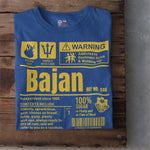 A Product of Barbados - Bajan Unisex T-Shirt (Yellow Print) - Trini Jungle Juice Store