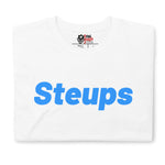 Caribbean Sayings - Steups Unisex T-Shirt (Blue Print)