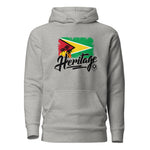 Heritage - Guyana Unisex Premium Hoodie - Trini Jungle Juice Store