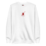 LOCAL - Trinidad and Tobago w/ Coordinates Embroidered Unisex Premium Sweatshirt