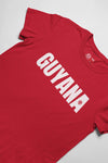 LOCAL - T-shirt unisexe Guyane (imprimé blanc)