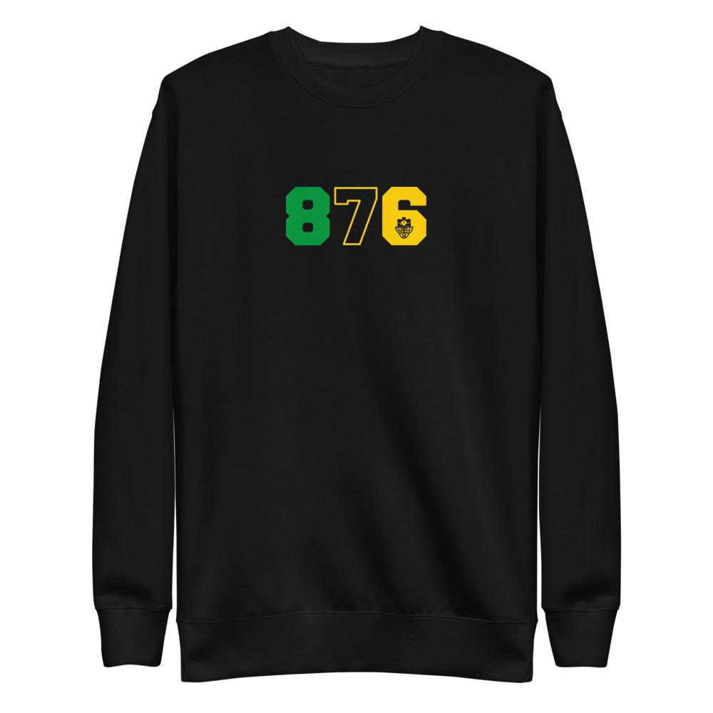 LOCAL - Area Code 876 Jamaica Unisex Premium Sweatshirt | Trini 