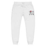 Caribbean Rich - Love Your Life Embroidered Unisex Premium Joggers