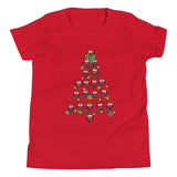 Noël - T-shirt pour jeunes avec arbre de Noël à l'oseille