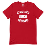 Nécessite un t-shirt unisexe Soca Music