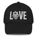 Choose LOVE and SOCA - LOVE Dad Hat (3D Puff) - Trini Jungle Juice Store