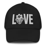 Choose LOVE and SOCA - LOVE Dad Hat (3D Puff) - Trini Jungle Juice Store