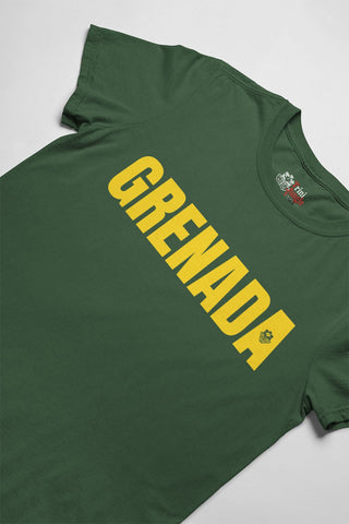 LOCAL - Grenada Unisex T-Shirt (Yellow Print)