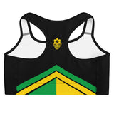 LOCAL - Jamaica Abstract Women's Sports Bra