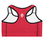 LOCAL - Soutien-gorge de sport pour femmes de Trinité-et-Tobago (rouge)