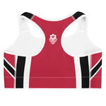 LOCAL - Trinidad and Tobago Abstract Women's Sports Bra