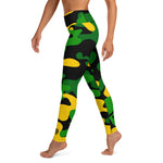 LOCAL - Leggings de yoga pour femmes camouflage de la Jamaïque