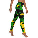 LOCAL - Leggings de yoga pour femmes camouflage de la Jamaïque